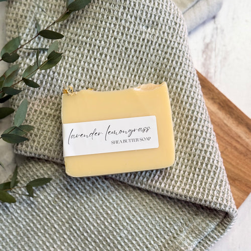 Lavender Lemongrass Shea Butter Soap