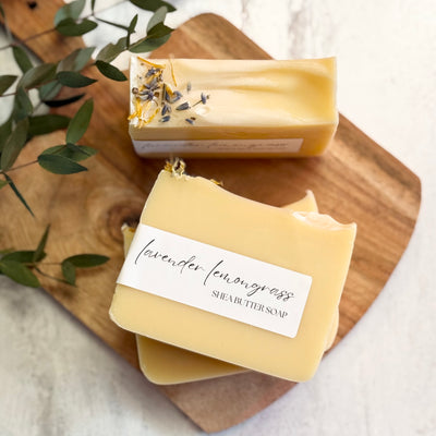 Lavender Lemongrass Shea Butter Soap