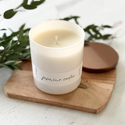 Jasmine Cedar (Sweater Weather) Soy Candle