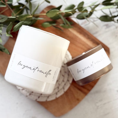 Bergamot Vanilla Soy Candle