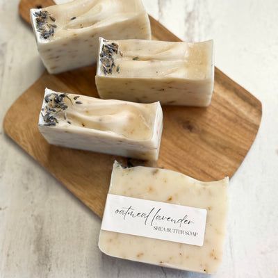 Oatmeal Lavender Shea Butter Soap