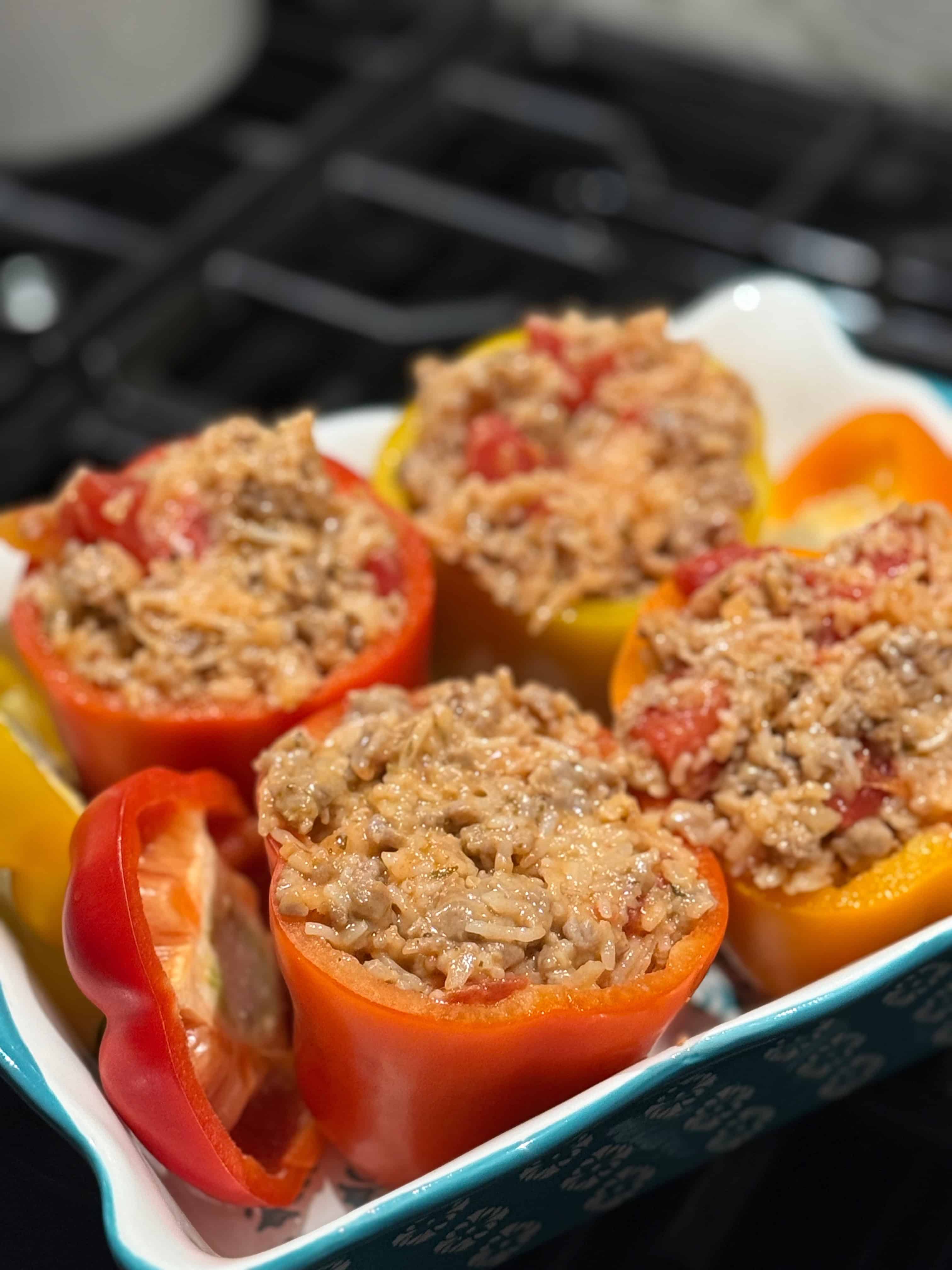 Family-Favorite Stuffed Bell Peppers (Easy & Hearty)