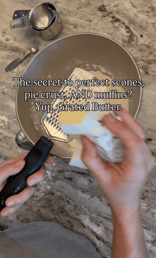 Cold Butter Baking Hack for Perfect Scones and Muffins